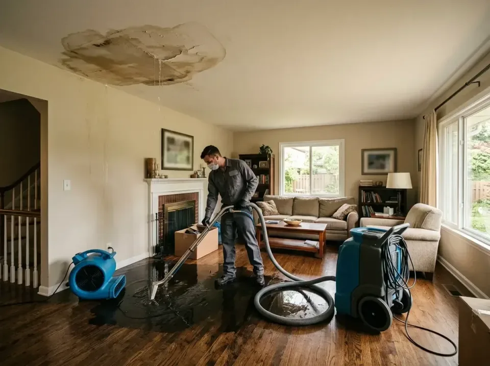 attic-pipe-burst-ceiling-drip-008 — frequently asked questions, Water Damage Restoration & Carpet Care in Chatsworth, GA